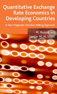 Produktbild: Quantitative Exchange Rate Economics in Developing Countries