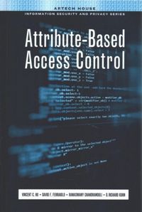Produktbild: Hu, V: Attribute-Based Access Control