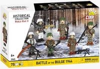 Produktbild: COBI Historical Collection 2065 - Battle of the Bulge, WWII, Figurenset, 75/6 Klemmbausteine