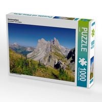 Produktbild: CALVENDO Puzzle Geislerspitzen | 1000 Teile Lege-Gr&ouml;&szlig;e 64x48cm Foto-Puzzle f&uuml;r gl&uuml;ckliche Stunden