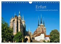 Produktbild: Erfurt - Die Landeshauptstadt mit Geschichte (Wandkalender 2027 DIN A4 quer), CALVENDO Monatskalender