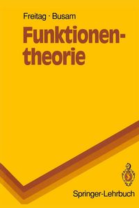 Produktbild: Funktionentheorie