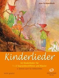 Produktbild: Kinderlieder f&uuml;r 1-2 Sopranblockfl&ouml;ten und Klavier
