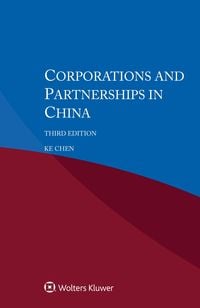 Produktbild: Corporations and Partnerships in China
