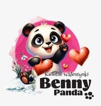 Produktbild: Panda Benny - Kwietne Walentynki