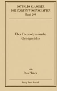 Produktbild: &Uuml;ber Thermodynamische Gleichgewichte (Planck)