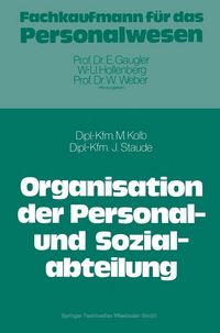 Produktbild: Die Organisation der Personal- und Sozialabteilung