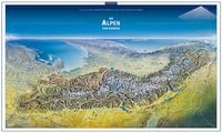 Bild vom Artikel KOMPASS Panorama-Poster Die Alpen von Norden vom Autor 