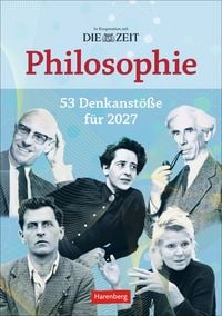 Produktbild: DIE ZEIT Philosophie Wochen-Kulturkalender 2027 - 53 Denkanst&ouml;&szlig;e f&uuml;r 2027
