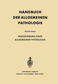 Produktbild: Prolegomena einer allgemeinen Pathologie