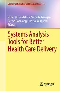 Produktbild: Systems Analysis Tools for Better Health Care Delivery