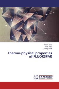 Produktbild: Thermo-physical properties of FLUORSPAR