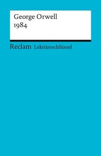 Produktbild: Lekt&uuml;reschl&uuml;ssel zu George Orwell: 1984