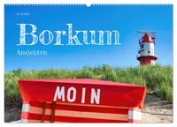 Produktbild: Borkum Ansichten (Wandkalender 2026 DIN A2 quer), CALVENDO Monatskalender