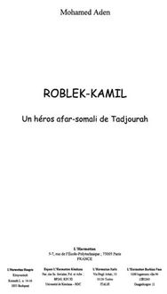 Produktbild: Roblek-kamil un heros afar somali de tad
