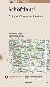 Produktbild: Swisstopo 1 : 25 000 Sch&ouml;ftland
