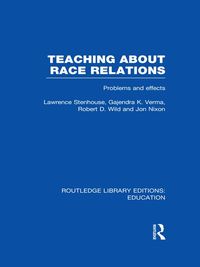 Produktbild: Teaching About Race Relations (RLE Edu J)