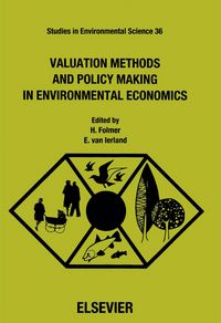 Produktbild: Valuation Methods and Policy Making in Environmental Economics