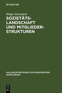 Produktbild: Soziet&auml;tslandschaft und Mitgliederstrukturen