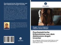 Produktbild: Psychometrische Erkenntnisse aus dem Adoleszenz-Angst-Inventar