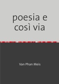 Produktbild: Poesia e cos&igrave; via