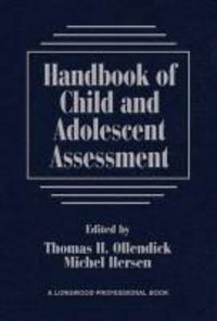 Produktbild: Handbook of Child and Adolescent Assessment