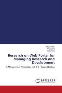 Produktbild: Research on Web Portal for Managing Research and Development