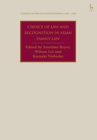 Produktbild: Choice of Law and Recognition in Asian Family Law