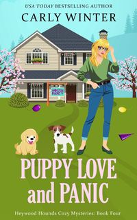 Produktbild: Puppy Love and Panic (Heywood Hounds Cozy Mysteries, #4)