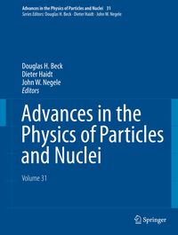 Produktbild: Advances in the Physics of Particles and Nuclei - Volume 31