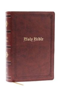 Produktbild: NKJV Bible: Personal Size Giant Print, Brown Leathersoft, Holy Bible, Red Letter, Comfort Print: New King James Version