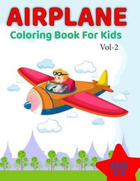Produktbild: Airplane coloring Book for Kids Vol-2 age 4-8
