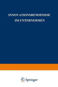 Produktbild: Innovationshemmnisse im Unternehmen