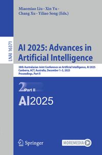 Produktbild: AI 2025: Advances in Artificial Intelligence