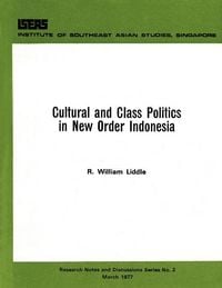 Produktbild: Cultural and Class Politics in New Order Indonesia