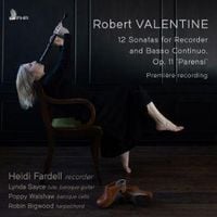 Produktbild: Valentine: 12 Sonaten fur Blockflote und Basso con