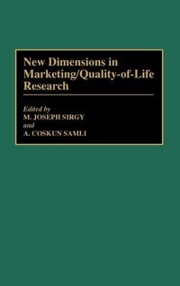 Produktbild: New Dimensions in Marketing/Quality-Of-Life Research