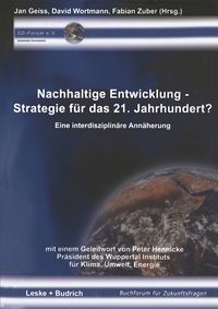 Produktbild: Nachhaltige Entwicklung &mdash; Strategie f&uuml;r das 21. Jahrhundert?