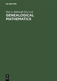 Produktbild: Genealogical mathematics