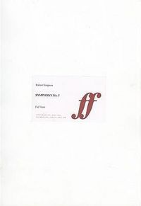 Produktbild: Simpson, R: Symphony No. 7