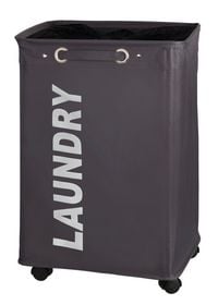 Produktbild: W&auml;schesammler Mod. Quadro Grau, Fassungsverm&ouml;gen: 79 Liter