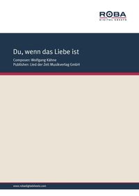 Produktbild: Du, wenn das Liebe ist