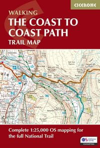 Produktbild: The Coast to Coast Path Trail Map