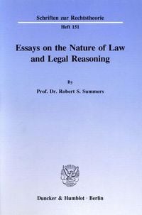 Produktbild: Essays on the Nature of Law and Legal Reasoning.