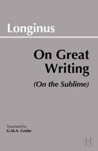 Produktbild: On Great Writing (On the Sublime)