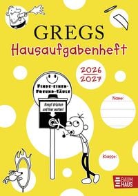 Produktbild: Gregs Hausaufgabenheft 2026/2027