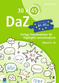 Produktbild: 30x45 Minuten - DaZ &ndash; Niveaustufe B1-B2