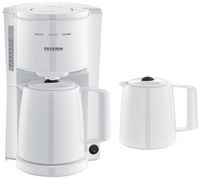 Produktbild: Severin KA 9309 Kaffeemaschine Wei&szlig; Isolierkanne