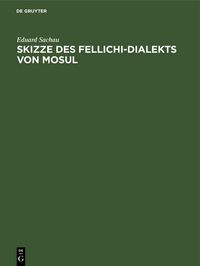 Produktbild: Skizze des Fellichi-Dialekts von Mosul