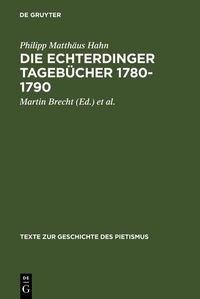 Produktbild: Die Echterdinger Tageb&uuml;cher 1780-1790